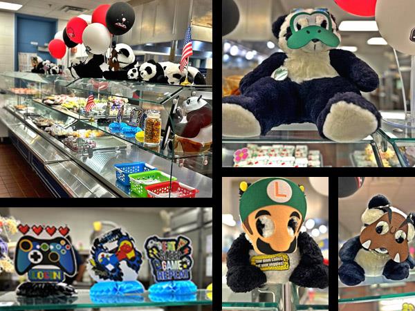 Eisenhower Elementary celebrated 2023 National School Lunch Week. The theme was Level Up with School Lunch and focused on nutritious foods and video games.