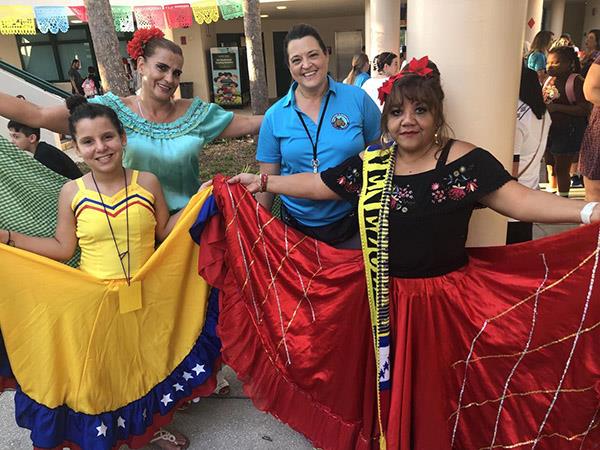 Frontier Elementary school families celebrated Hispanic Heritage Month.