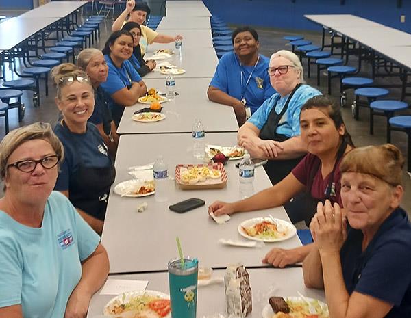 Largo High Food and Nutrition team is recognized for doing a great job and making a difference each day with the students.