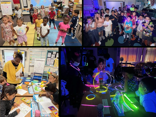 M.K. Rawlings Elementary teachers, scholars and staff rocked out with fun educational activities for all grade levels for National Rock Your School Day.