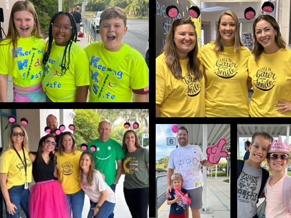 Brooker Creek Elementary recognized World SMILE day on our campus on Friday, October 6th.