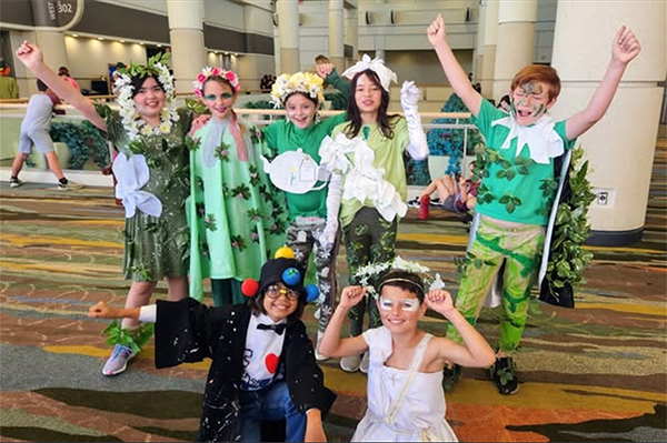 The Odyssey of the Mind teams from 4th and 5th grade at Elisa Nelson Elementary are on their way to the World Finals at Michigan State University.