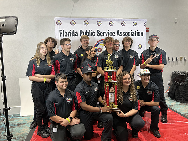 The Pinellas Park High School First Responders FPSA took home the title of Top Chapter for the 2nd year in a row.