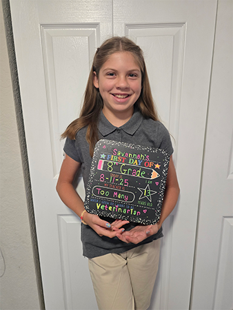 First day of school