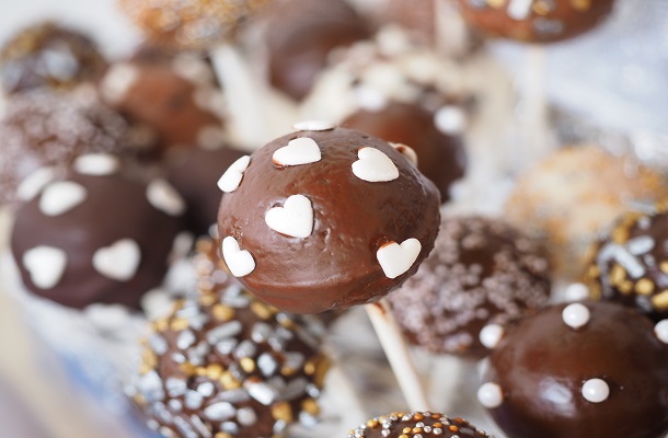 I can't believe it's cake on a stick
